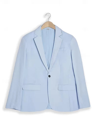 Light Blue Slim Fit Suit