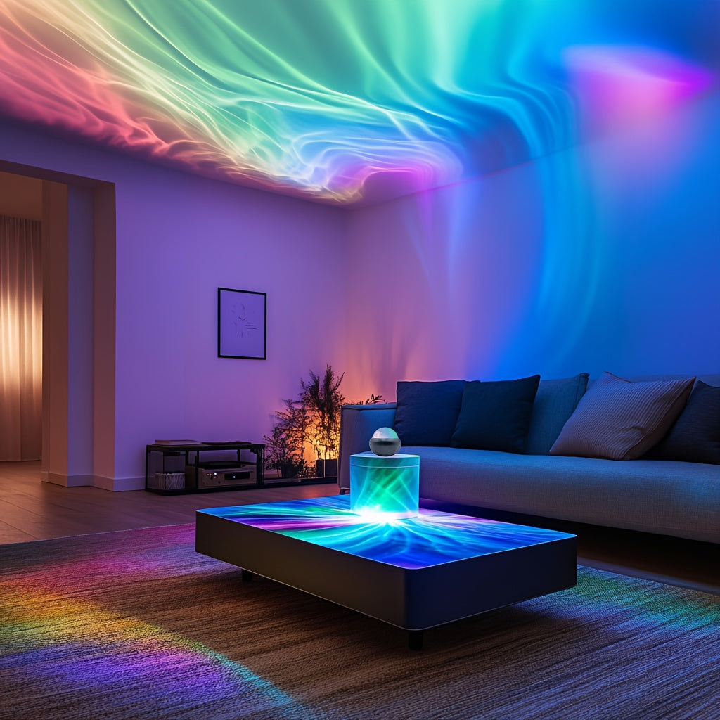 Proiettore Magical Light Show - Incantevole effetto di cielo stellato a colori
