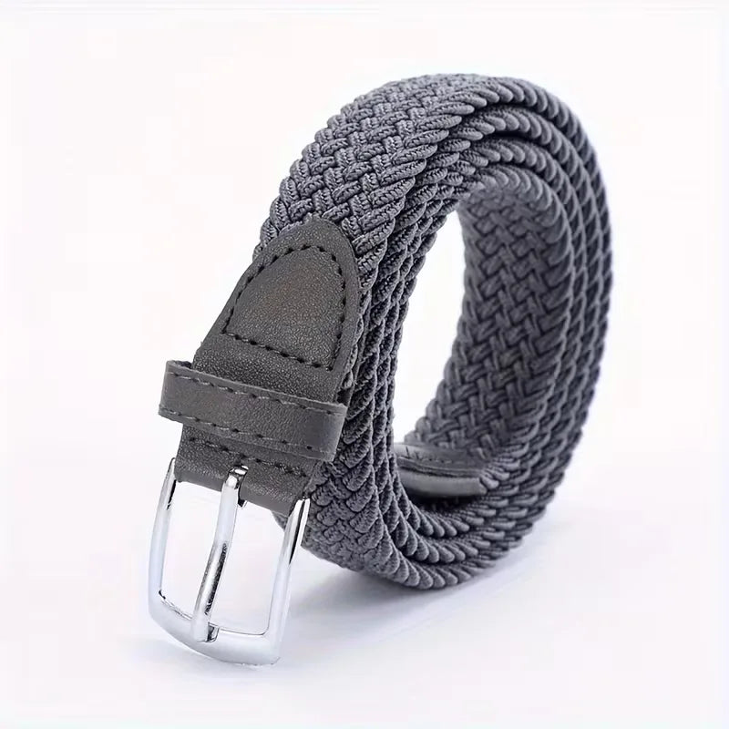 Ceinture large avec texture tressée