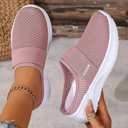 Slip On Summer Sneakers for Women with Breathable Mesh