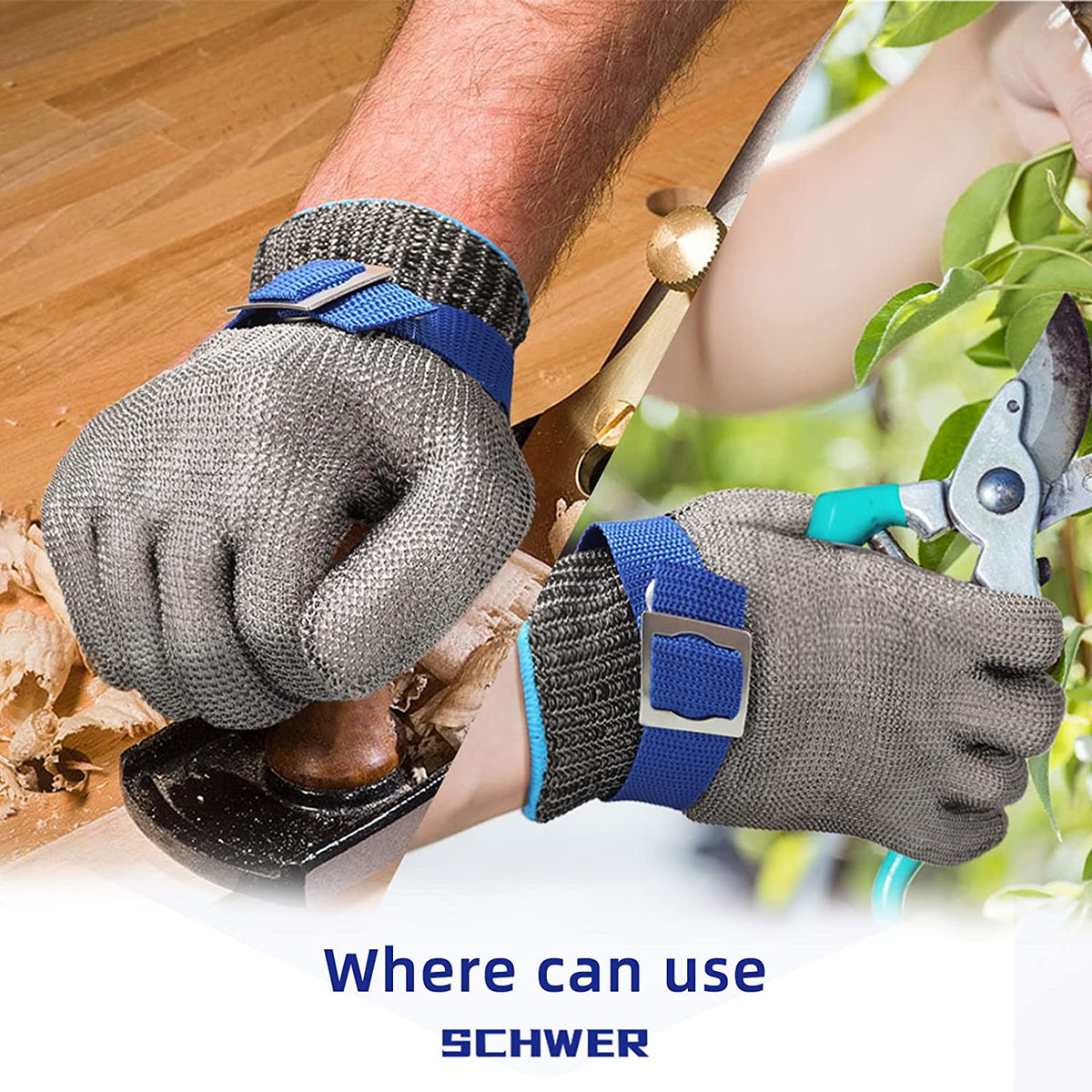 Heavy Duty Cut-Resistant Gloves – Flexible Protection for Safe Handling