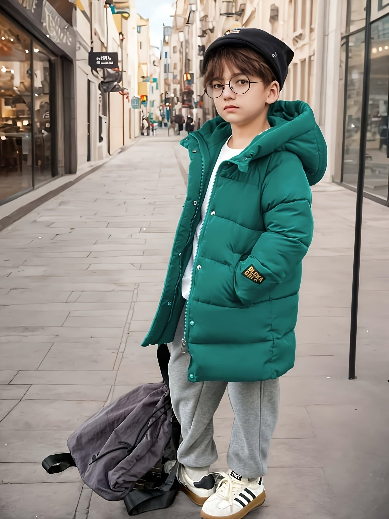 Boys & Girls Mid-Length Zip Jacket - Winter