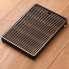 Mesa de té de bambú - Estilo japonés con desagüe - Elegante y funcional