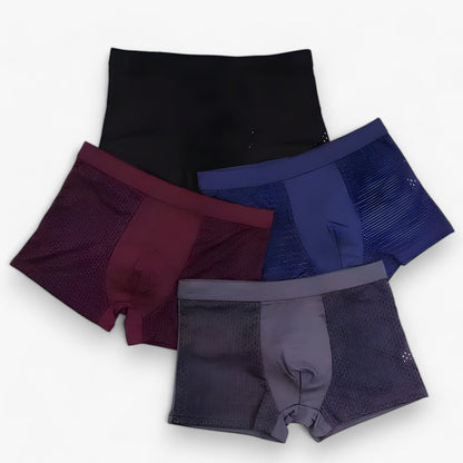 Men's Bamboo Boxers with Silky Soft Airflow