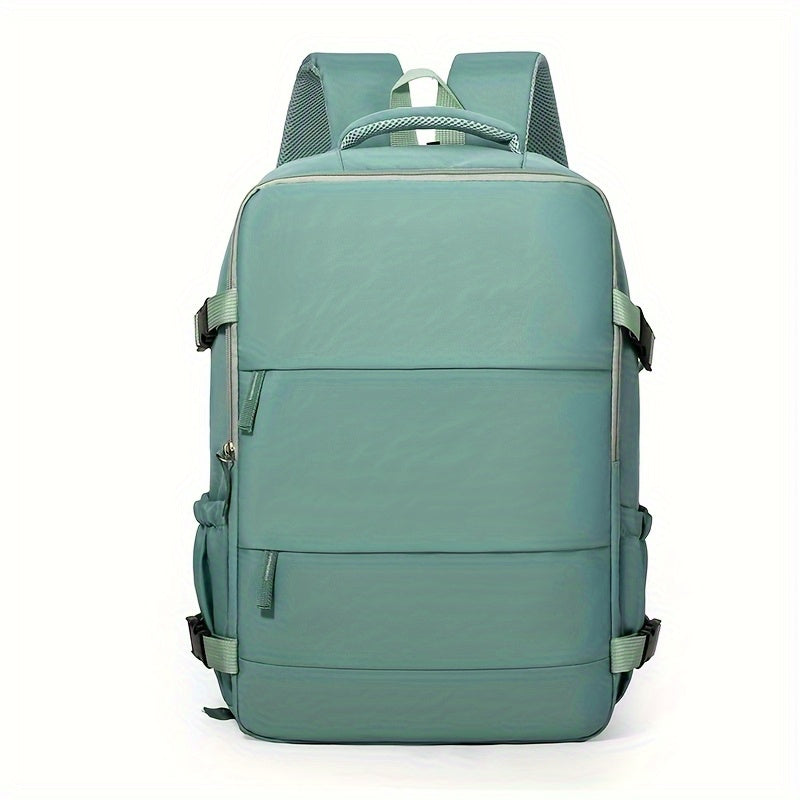 Mochila de viaje con apertura de 180° y compartimento para zapatos