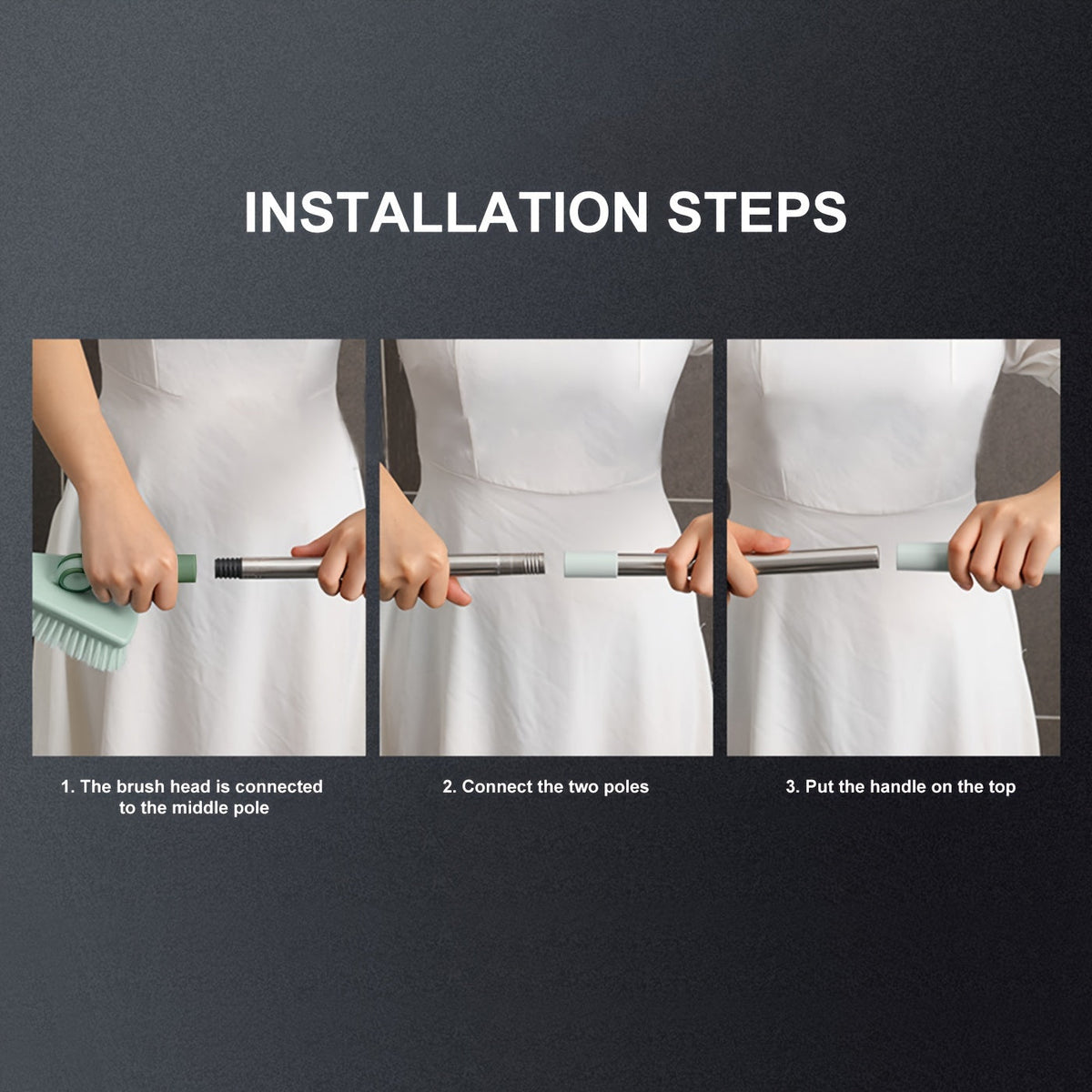 Floor Brush with Extendable Handle – Efficient and Ergonomic Cleaning Without Effort