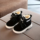 Outdoor ankle boots for boys with fleece lining - Rosso