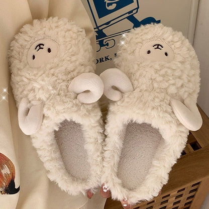 Snuggly Warm Animal Slippers with Soft Lining