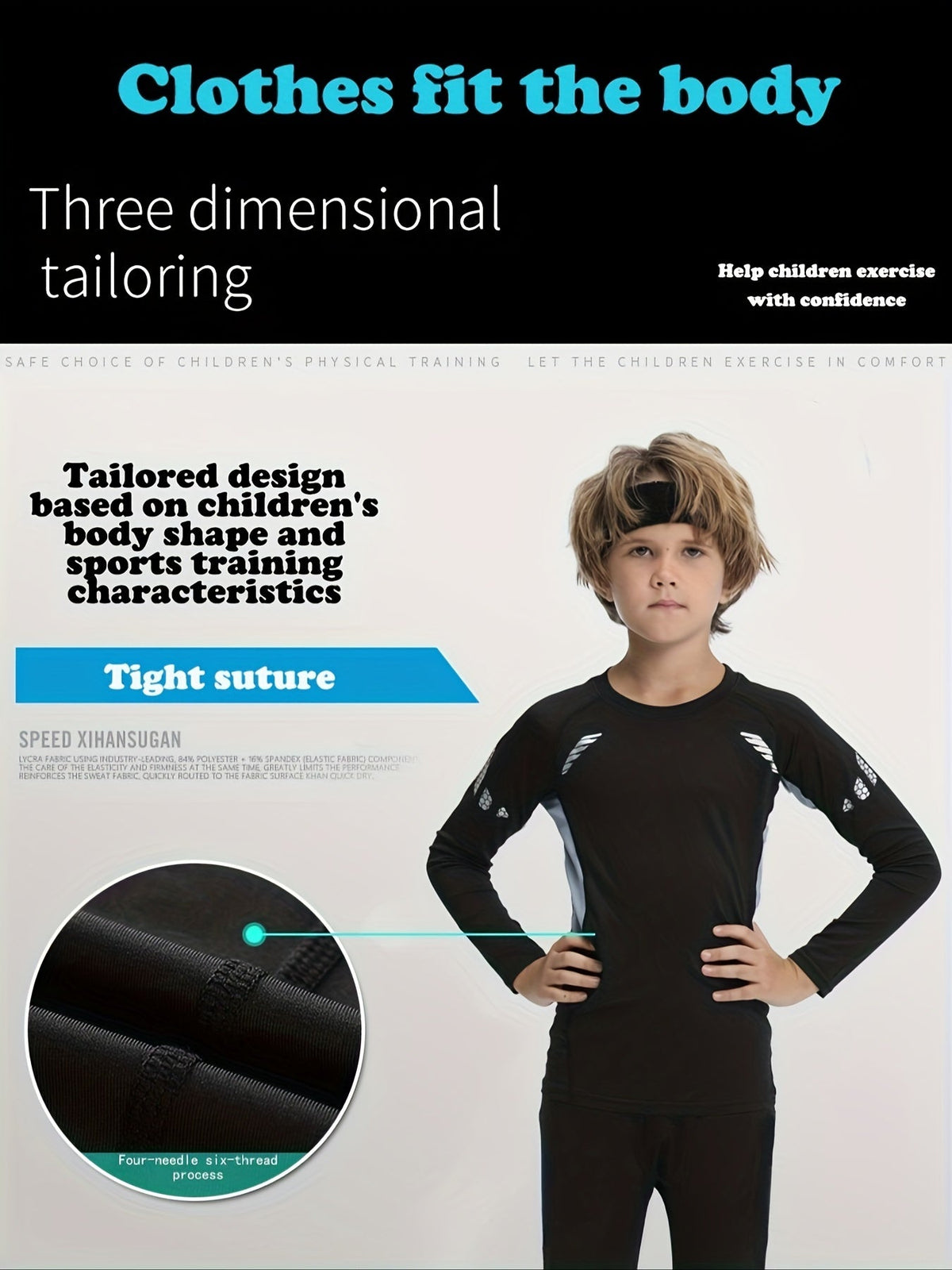Active Motion Boys' Thermal Sports Set – Warm, Comfortable and Performance-Oriented