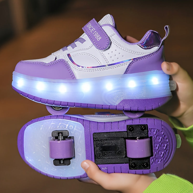 GlowRiders rolschaatsschoenen - Voor kinderen, met lichtshow
