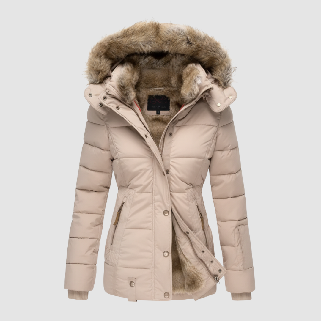 Padded Jacket with Hood for Women