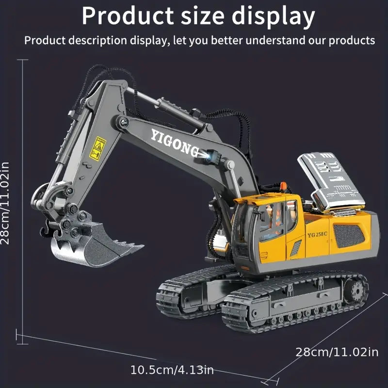 Premium RC Excavator - Ultimate Adventures & Powerful Functionality