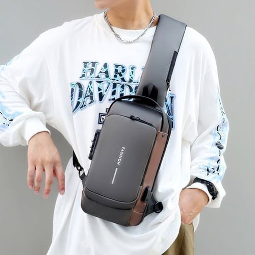 Anti-Theft Crossbody Bag - Dylan