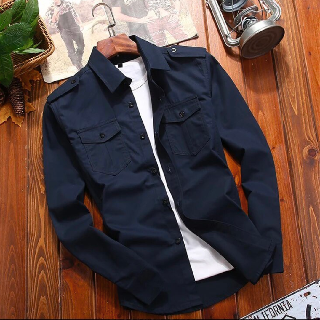 Net and stylish overshirt