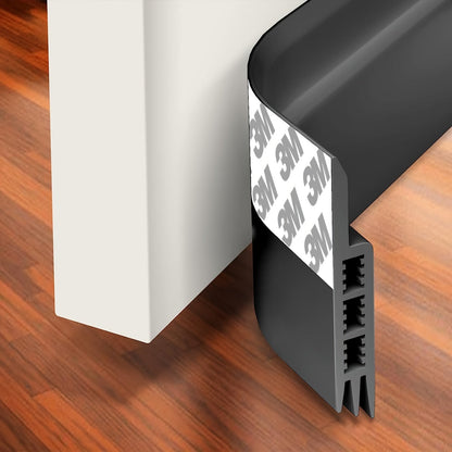 Boudin de porte anti-courants d’air - Joint de porte en silicone avec adhésif puissant et isolation phonique