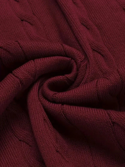Gilet sans manches en tricot avec col en V