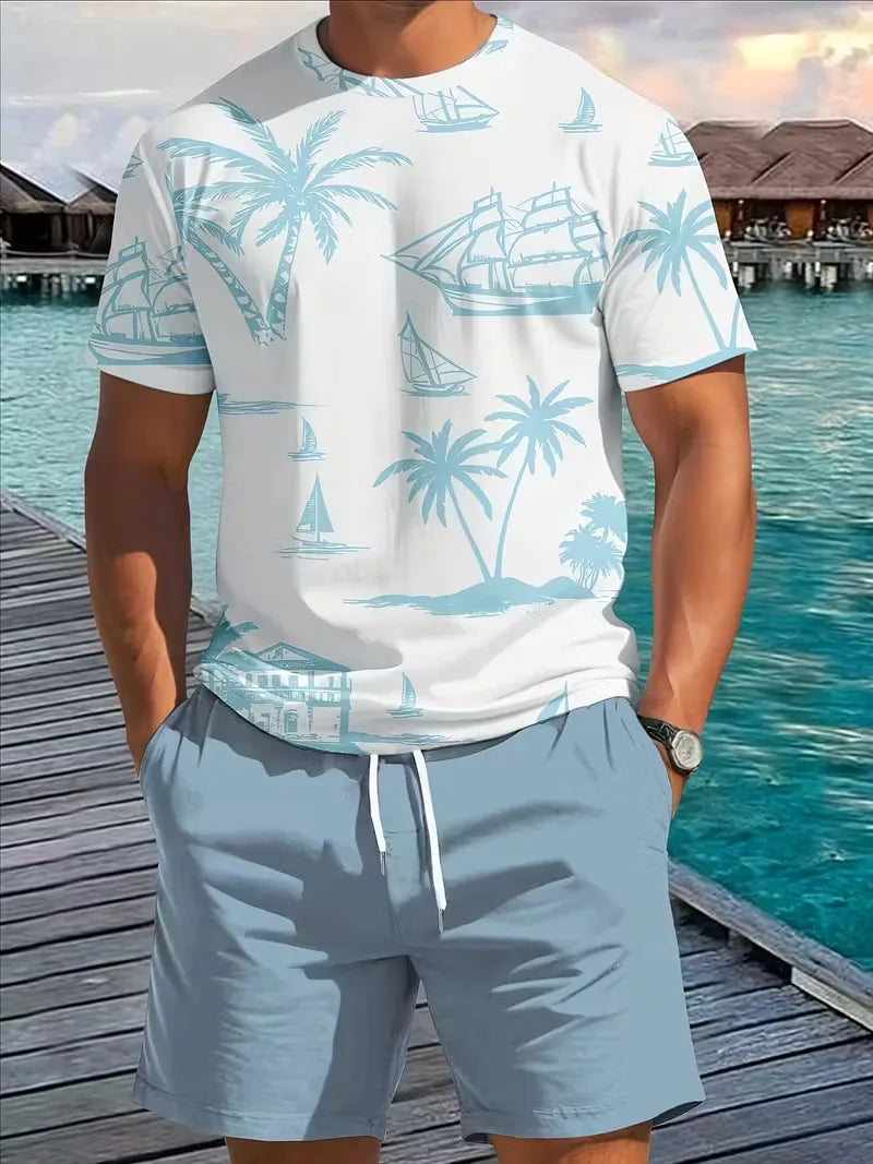Ensemble de vêtements d'été avec impression 3D