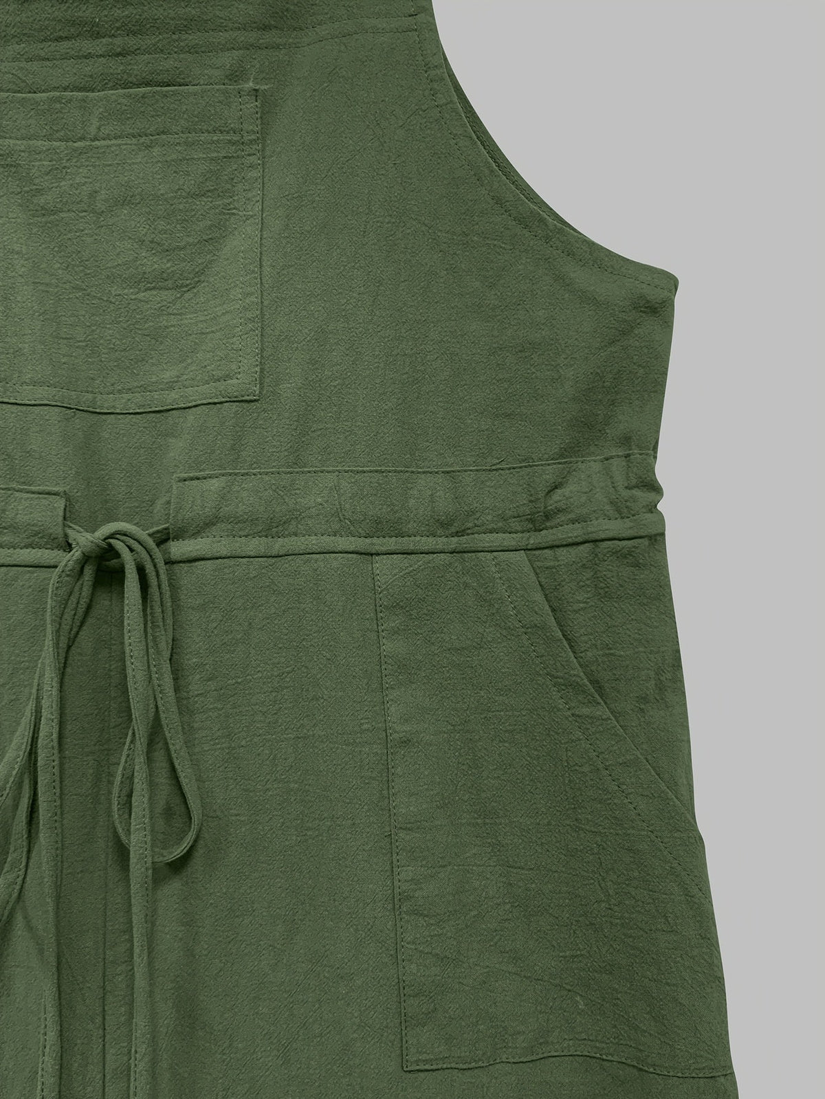 Ladies' Dungarees with Pockets – Vintage Loose-Fit Overall