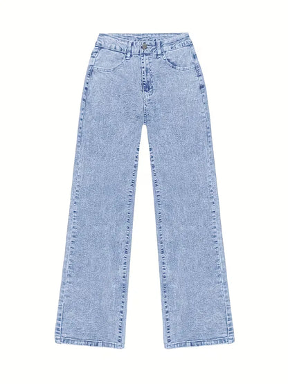 Jean à jambes larges
