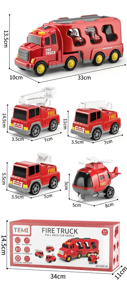 BigTrucks | Children's Truck Set including 6 FREE extra vehicles!