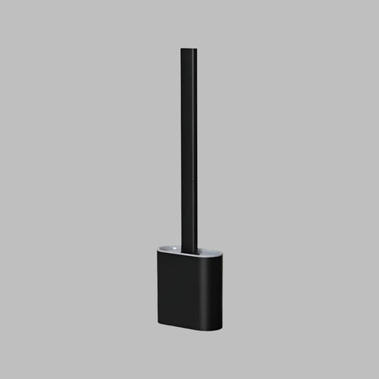 Cepillo de inodoro de silicona flexible y desmontable