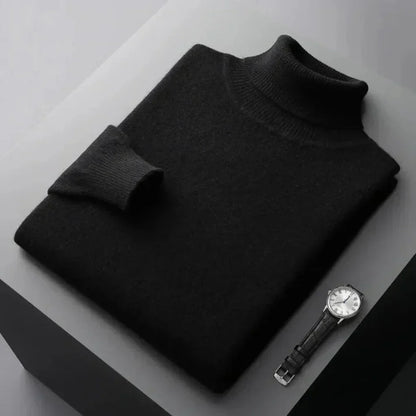 Men's Turtleneck Sweater – Elegant Layer with a Refined Look