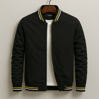 Urban Bomber Men's Jacket with Zip – Modern and Timeless