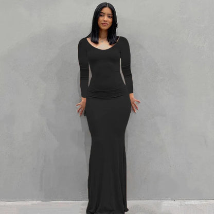 Vestido largo elegante - Blache