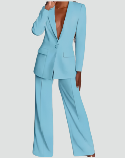 Olivia - Stylish two-piece blazer suit with an elegant appearance