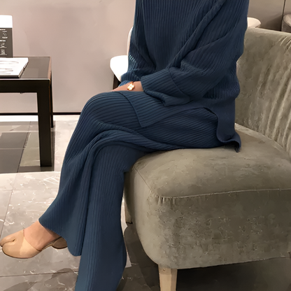 Knitted Sweater and Trouser Set