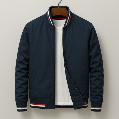 Urban Bomber Men's Jacket with Zip – Modern and Timeless