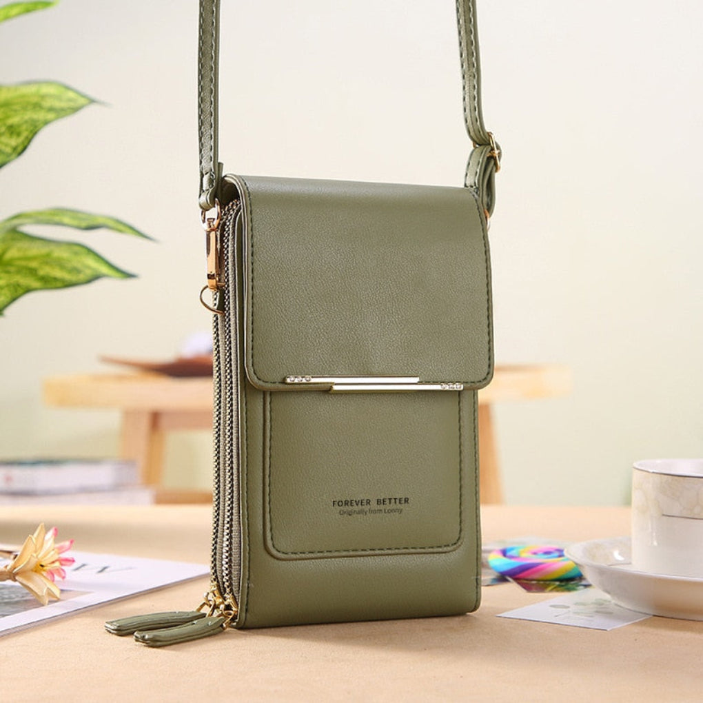 High-quality shoulder bag with a touch of originality