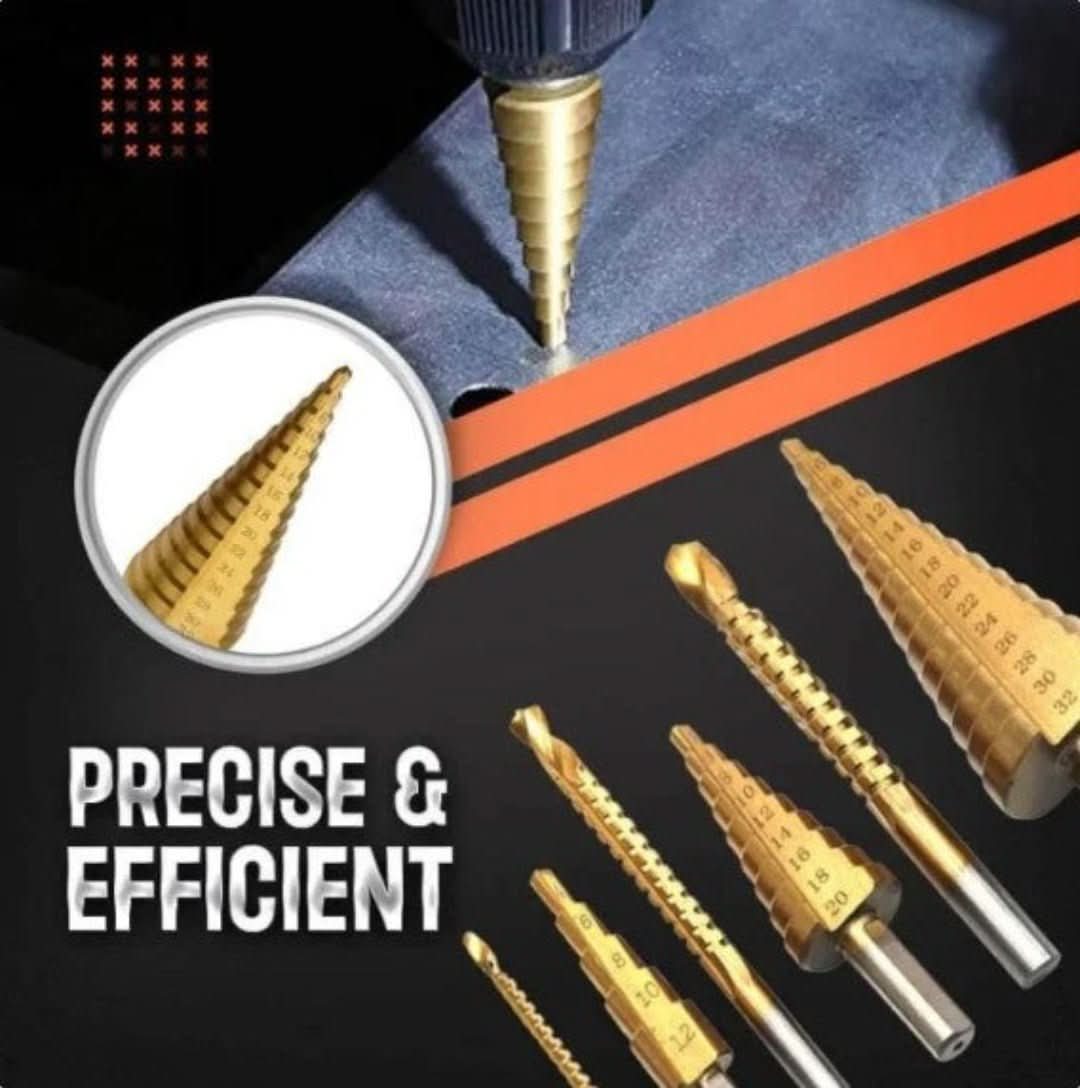 Drill Set | Titanium Coating (6 Pieces)
