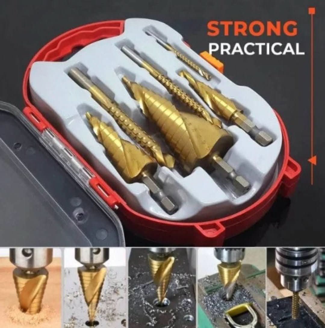 Drill Set | Titanium Coating (6 Pieces)
