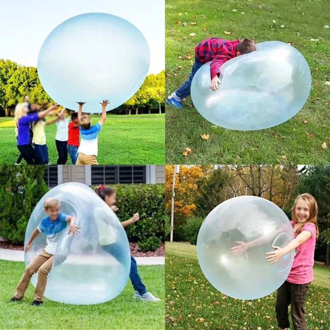 Pelota burbuja | Inflable y resistente a los desgarros