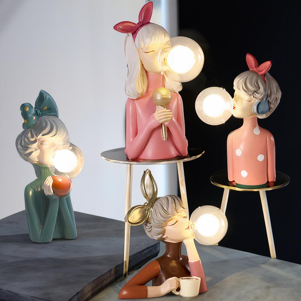 Lampada Chloé - Lampada giocosa per bambine, per interni creativi