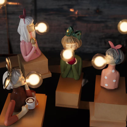 Lampada Chloé - Lampada giocosa per bambine, per interni creativi