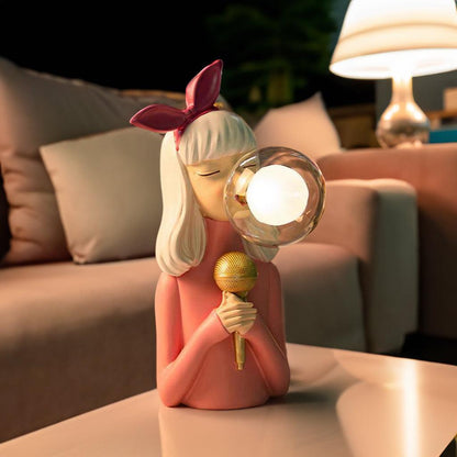 Lampada Chloé - Lampada giocosa per bambine, per interni creativi