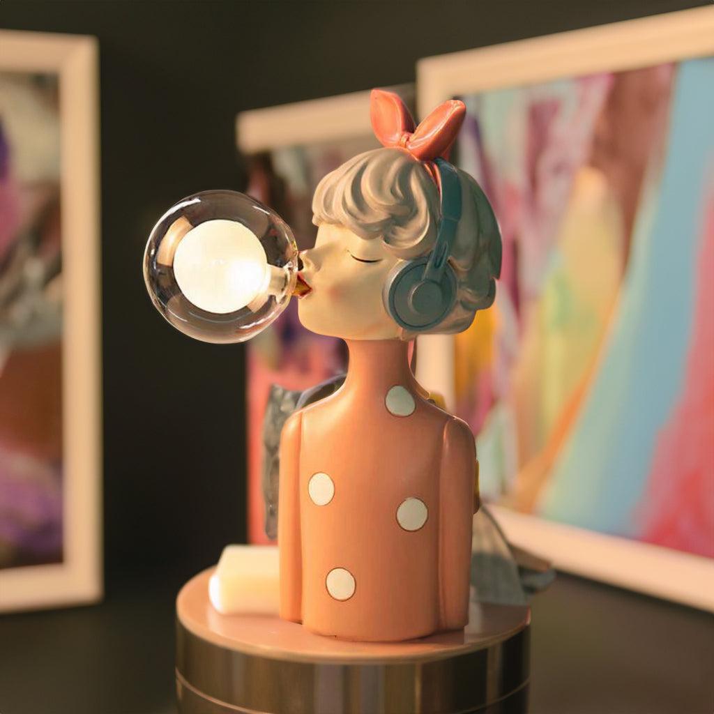 Lampada Chloé - Lampada giocosa per bambine, per interni creativi