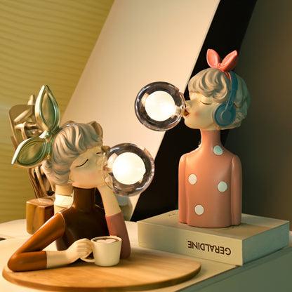 Lampada Chloé - Lampada giocosa per bambine, per interni creativi