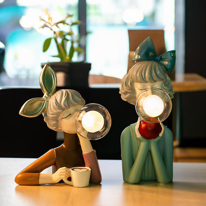 Lampada Chloé - Lampada giocosa per bambine, per interni creativi