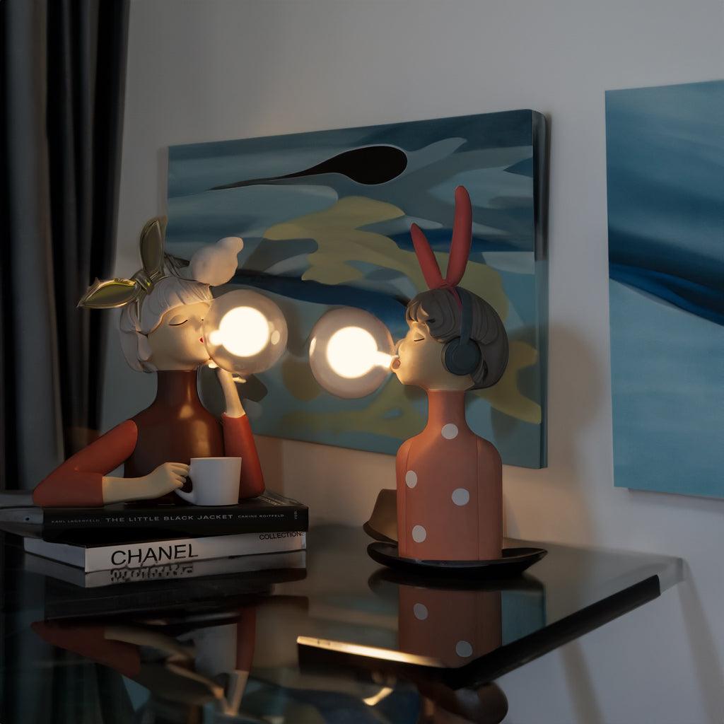 Lampada Chloé - Lampada giocosa per bambine, per interni creativi