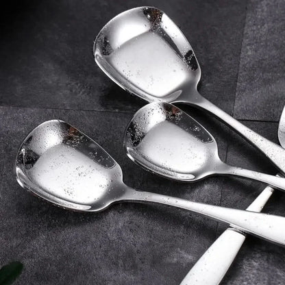 Bulk Spoon Set | Stainless Steel + Square Head