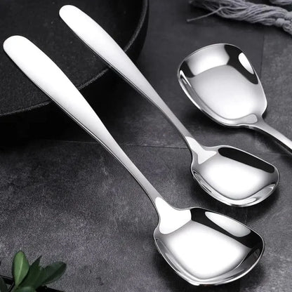 Bulk Spoon Set | Stainless Steel + Square Head