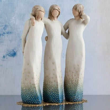 By My Side | Hand-Painted Art Ornament