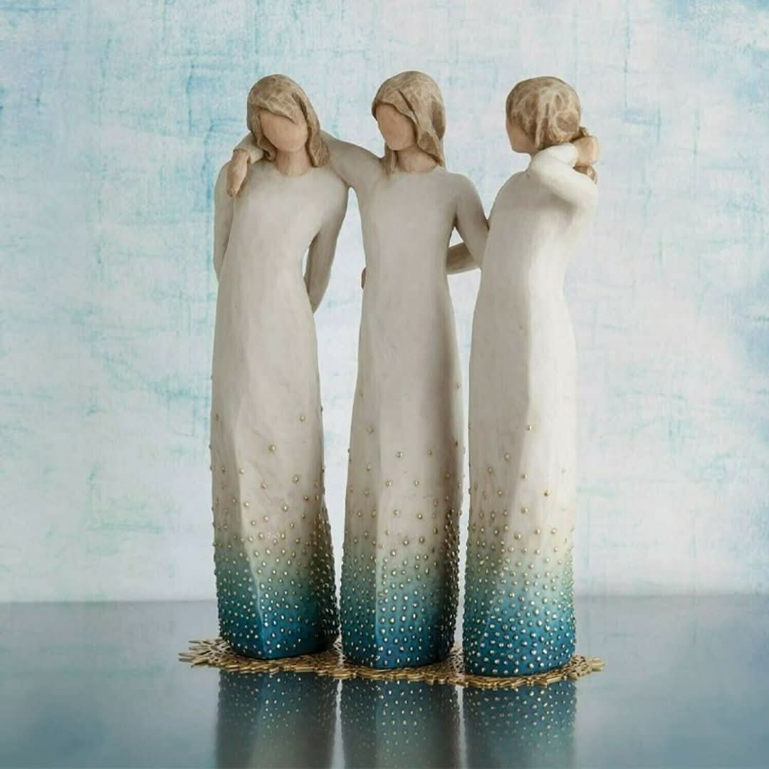 By My Side | Hand-Painted Art Ornament