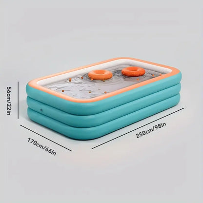 Foldable Inflatable Pool for Adults