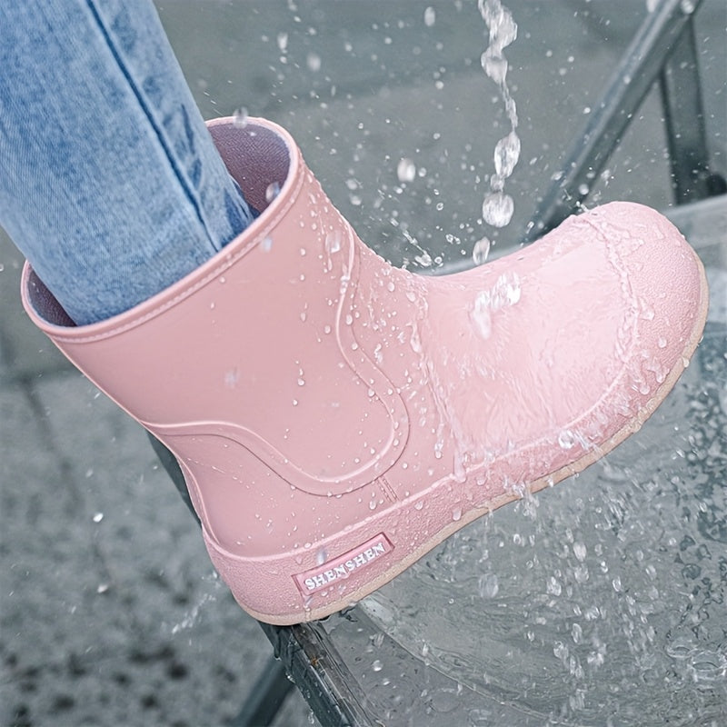 Modieuze waterdichte regenlaarzen voor dames – Perfect voor tuinieren en buitenavonturen