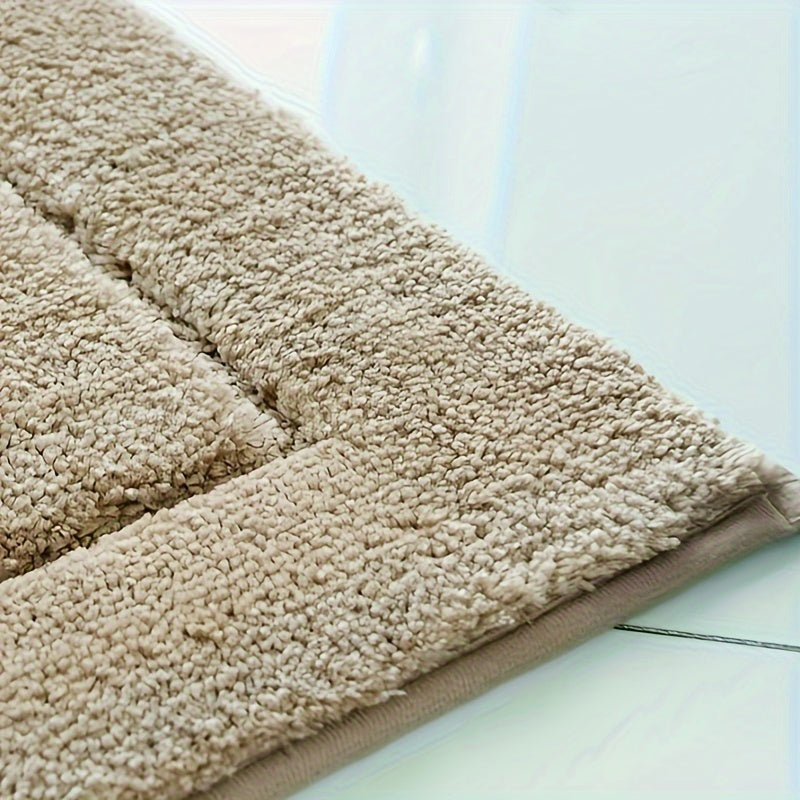 Juego de 3 alfombrillas de baño de microfibra ultrafina – De secado rápido y absorbentes