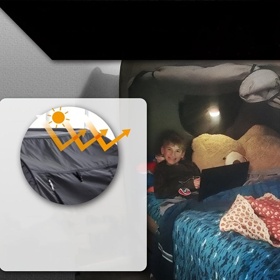 CozyNest Foldable Tent Bed – Protection and Rest Within Reach